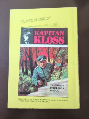 Captain Kloss, no. 14, 1st ed. 1972.