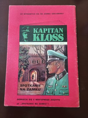 Captain Kloss, no. 15, 1st ed. 1972.