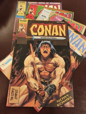 Conan the Barbarian 1-5/93 and 1,2,3,6/94.