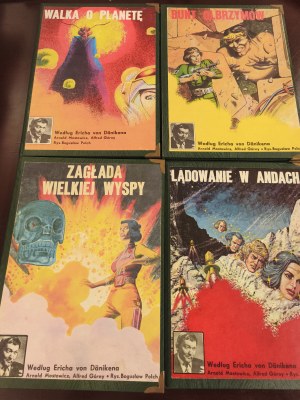 Stories according to Erich von Daniken, 1st edition, 1982-91 Hardcover
