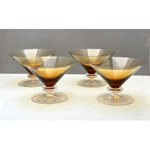 Union Street Stemless Glass - Kieliszki do martini - Kalifornia poł. XX wieku