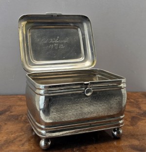 Fraget - Box sugar bowl - Warsaw 1860-1872