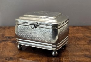 Fraget - Box sugar bowl - Warsaw 1860-1872