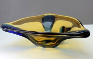 H. Machovska - Decorative platter Pizzicato series - Czechoslovakia 1960s.
