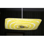 Dizajnerska szklana lampa Napako lata 70 - te Czechosłowacja typu Parasolka