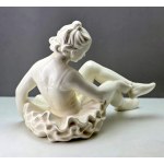 Figura baletnicy - Jihokera Bechynĕ vintage - Czechosłowacja lata 60-te
