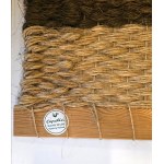 Duży kilim / makrama z włókna kokosowego- Cepelia lata 90-te