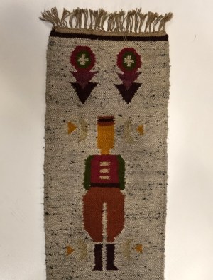 Wool Kilimek - Cepelia 1980s