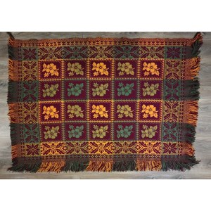 Kilim podlaski wełniany ręcznie tkany - lata 70-te