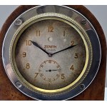 ZENITH [ Rolls Royce ] - Ekskluzywny zegar samochodowy 8 dniowy na deskę rozdzielczą z lat 30-tych XX wieku