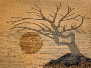 KIlim '' Sunset''- hand-woven wall decoration - 1990s