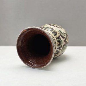 Hutsul ceramics vase - Pokuttya mid-20th century.