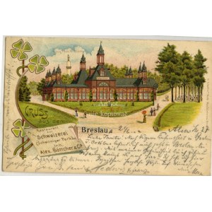 Wrocław, Breslau, Restaurant zur Schweizerei