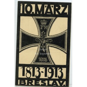 Wrocław, Breslau, 10 marz 1813-1913