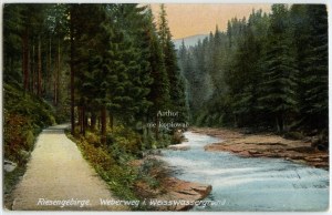 Giant Mountains, Riesengebirge, Weberweg i. Weisswassergrund