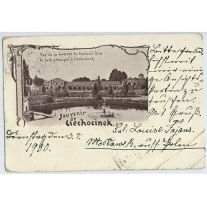 Ciechocinek, Souvenir de... Vue de la Galerie du Kursaal ...