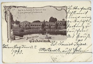 Ciechocinek, Souvenir de... Vue de la Galerie du Kursaal ...