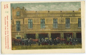 Lodz, Fire department on Konstantynowska Street