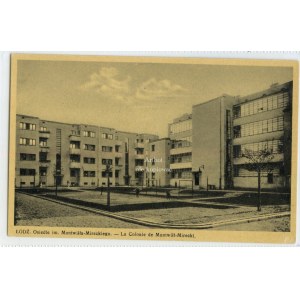Lodž, sídlisko Montwiłł-Mirecki (štýl Bauhaus)