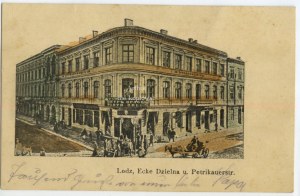 Lodz, Ecke Dzielna u. Petrikauerstr.