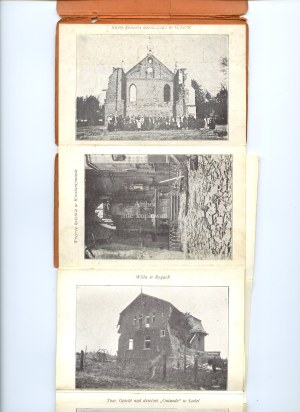 Poland in 1914-15, Series I W.S.W., set of 15 postcard-size photos on soft paper