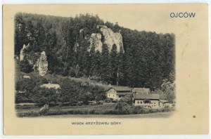 Ojców, View of Krzyżowa Mountain