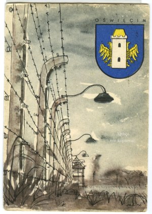 Auschwitz, Hitler concentration camp, Coat of arms