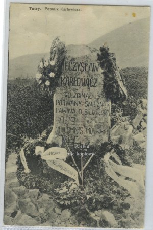 Tatra Mountains, Karlowicz Monument