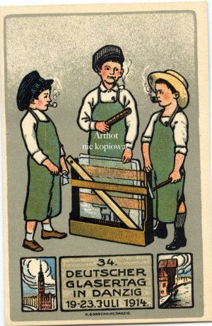 Gdansk, Danzig, 34 Deutscher Glasertag