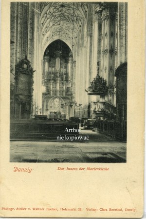 Danzig, Danzig, Das Innere der Marienkirche