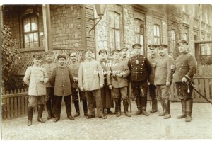 Częstochowa, Soldiers in front of the railway station