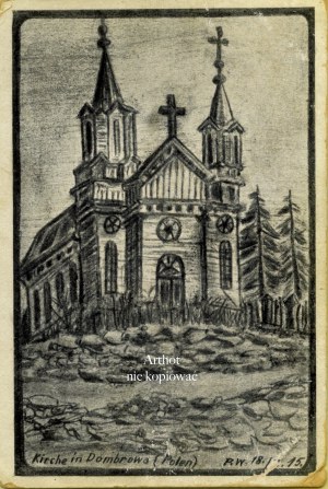 Dombrowa, Kirche