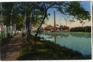 Kattowitz, Katowice, Promenade an der Marthahutte