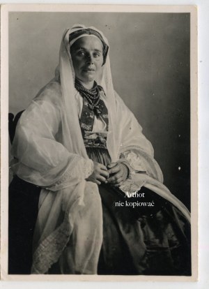 Bielsko, Old Silesian woman from Bielsko area