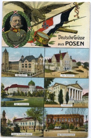 Poznan, Deutsche Grusse aus Posen (8 views)