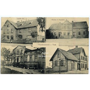 Tłoki, szkoła, Oberża, Pałac, Dworzec
