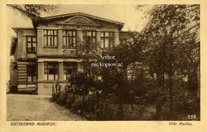 Miedzyzdroje, Misdroy, Villa Martha