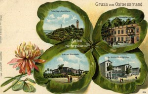 Gąski, Mielno, Unieście, Gruss vom Ostseestrand