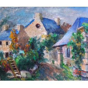 Jeanne BESNARD-FORTIN (1892 - 1978), Małe miasteczko