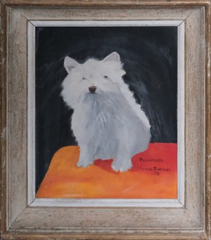 Maria BOERNER (20th century), Portrait of a Dog / Primarosa, 1957