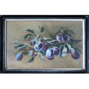 Hamilton JAY (1875-1913), Martwa natura ze śliwkami