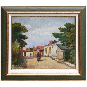 Maurice COIRET (1880-1977), W małym miasteczku / Skały z Saint Brevin