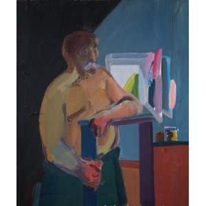 Szarlota PAWEL (1947 - 2018), Composition with figure