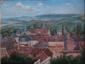 INDEPENDENT, FRENCH painter (19th century), View from Gaillefontaine, 1815