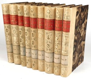 KRASIŃSKI- PISMA Wyd. jubilee vol. 1-8 (complete in 9 volumes), beautiful binding