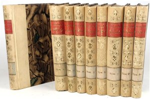 KRASIŃSKI- PISMA Wyd. jubilee vol. 1-8 (complete in 9 volumes), beautiful binding