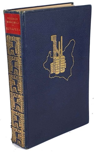 WAŃKOWICZ-TAFETA Book about Polish economic march ORIGINAL 1939 illustrations OPTIONS