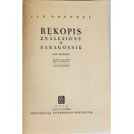 POTOCKI - RĘKOPIS ZNALEZIONY W SARAGOSSIE t.1-3 [komplet w 1 wol.] wyd. 1950r. ilustrował Antoni Uniechowski