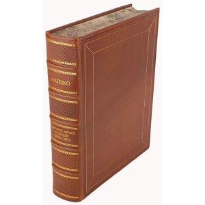 TRETER- MATEJKO Osobowość artysty Twórczość Forma i styl SETKI RYCIN 1939 OPRAWA format FOLIO