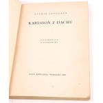 LINDGREN - KARLSSON Z DACHU wyd.1 z 1959